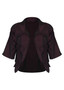 Front of the Romina Textured Jacket style BL-2758 from Kozan in the Chianti print