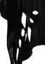 Close up of the Laney Sweater style KZN-1112 from Kozan in the color black