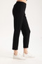 Side of the Rama Rolled Cuff Pants style 411-15770 from Isle in the color smokey
