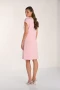 Back of the Bling Bonjour Knit Dress style 261150 from Frank Lyman in the color pink