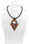 Painted Rubber Statement Necklace SKU 31211 from Jeff Lieb