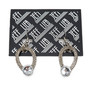 Rhinestone Loop Pendant Earrings SKU 31239 from Jeff Lieb