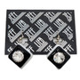 Black & White Square Pendant Earrings SKU 31245 from Jeff Lieb