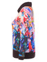 Side of the Friday Nights Cafe Print Cowl Top 76612 from Dolcezza in the multi print