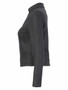 Side of the Wind Dine Cropped Zip Jacket style 76157 from Dolcezza in the color black