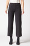 Front of the Stonewash Ankle Flood Jeans style 31563 from Habitat in the color black denim