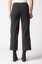 Back of the Stonewash Ankle Flood Jeans style 31563 from Habitat in the color black denim