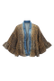 Front of the Juno Animal Print Cardigan style 6000 from Shannon Passero