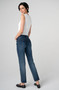 Back of the Rowan Slim 29" Jeans style LM2918VSB from Liverpool Jeans in the color downtown dusk