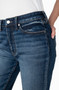 Close up of the Rowan Slim 29" Jeans style LM2918VSB from Liverpool Jeans in the color downtown dusk