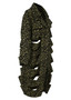 Side of the Savannah Polka-Dot Print Coat style RC-2919 from Kozan in the Bee print