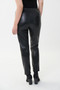 Back of the Pleather Pant from Joseph Ribkoff in the color black