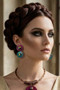 Front of the Confetti Stud Back Earrings SKU 31895 from Jeff Lieb