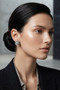 Front of the Silver Spiral Stud Back Earrings SKU 31918 from Jeff Lieb