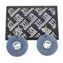 Front of the Blingy Blue Round Pendant Earrings SKU 31938 from Jeff Lieb