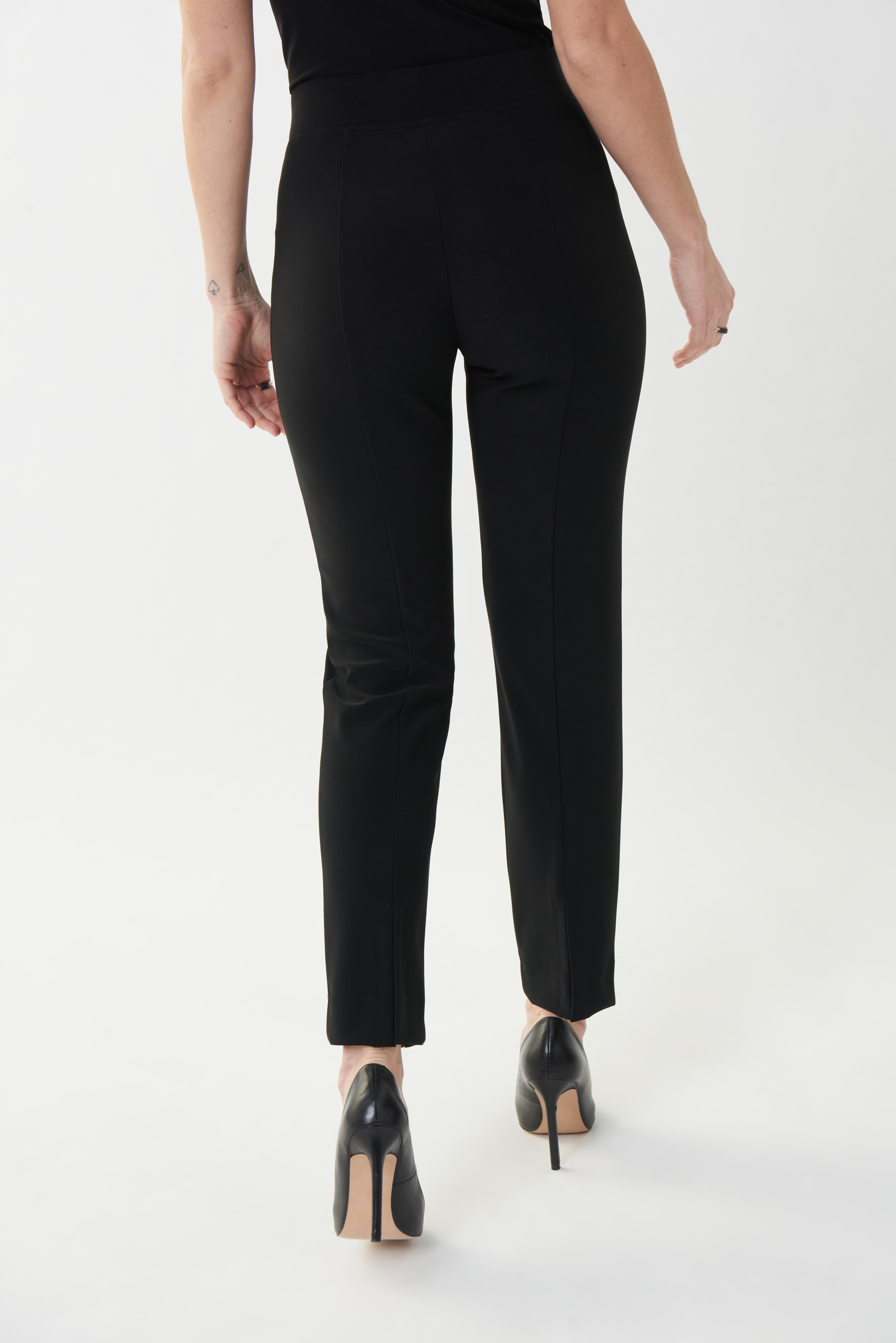 Slit Hem Pants - Vita Boutique
