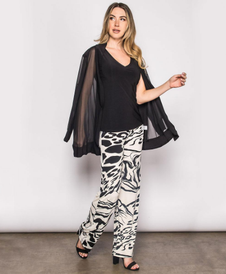 Chiffon Cardigan Jacket - Vita Boutique