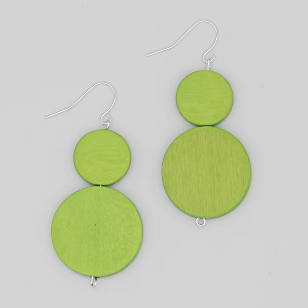 Neon Double Bead Sarah Earrings SKU 27239 Vita Boutique
