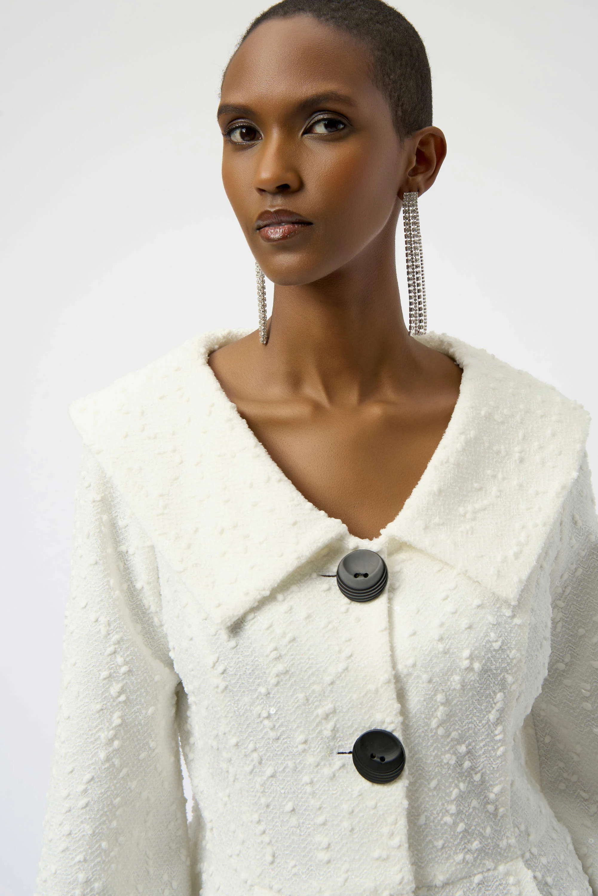 ジャケット・アウター Double Knit Peplum Jacket L'AUBE BLANC Double Knit Peplum Jacket – L'AUBE BLANC