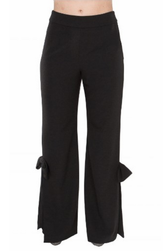 【店舗購入品】Highwaist ribbon pants Sサイズ 4050__78362.1707323572.386.513