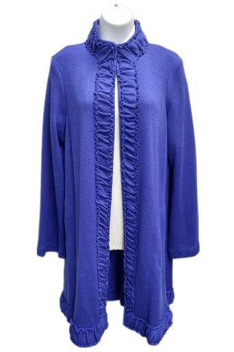 トップス frill rayon shantung vest crinkle frill rayon shantung vest | NAVY