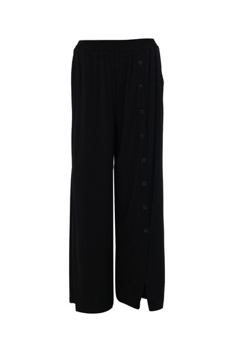 【BOK PLACE】Back Button Raw Line Low Span Skinny Pants Amazon.com: Men's Side Split Snap Button Sweatpants Open
