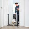 DogSpace Lassie Pressure Fitted Dog Gate, Black (73.5-79.6cm) Dog Alt