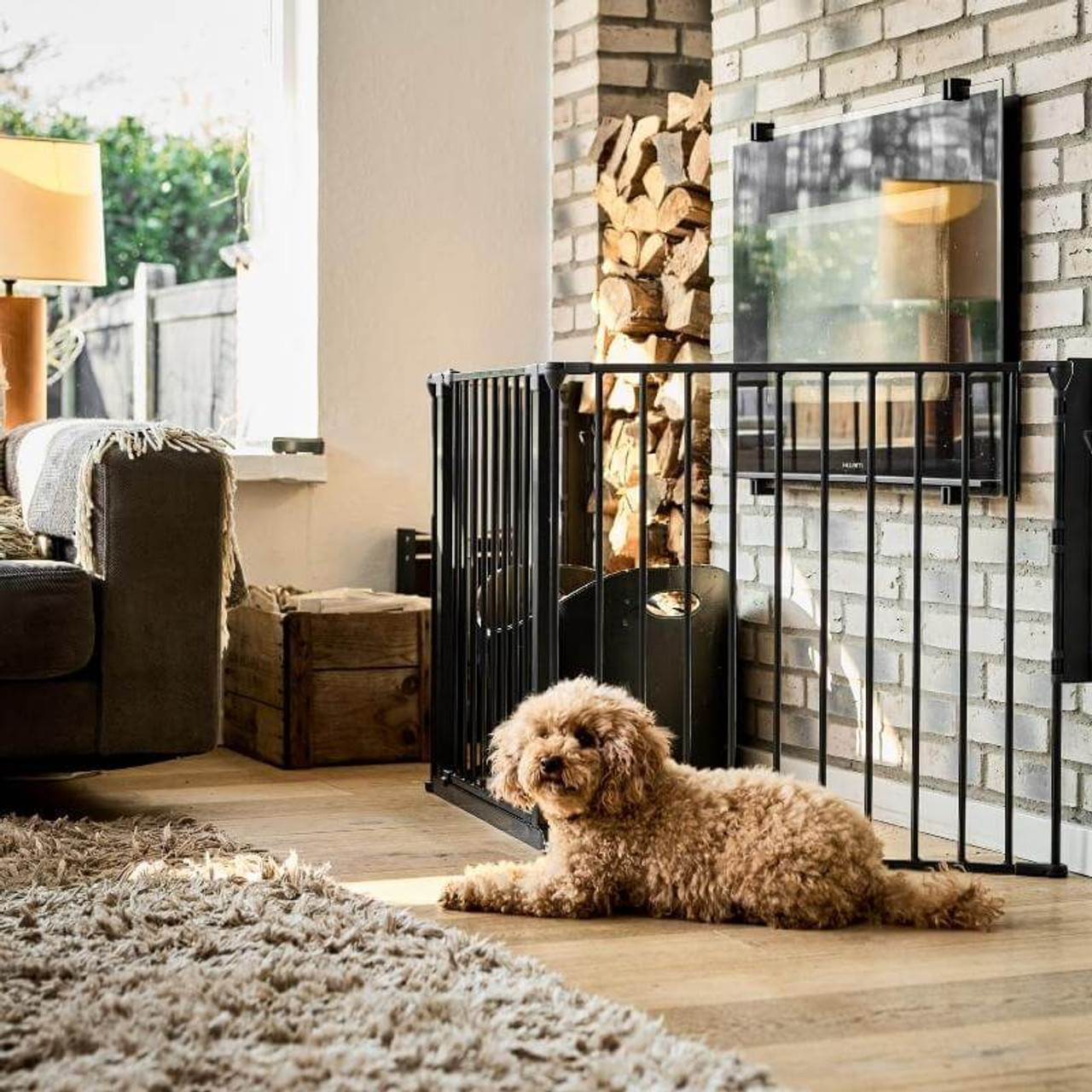 Expandable dog gate clearance