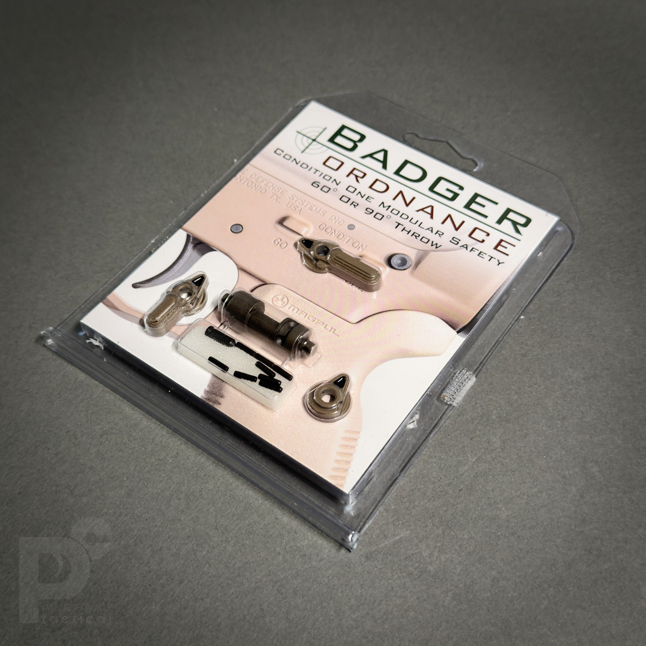 Badger Ordnance C1 Safety セレクター MWS用 90° Badger