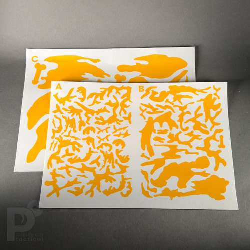 'Micro' Stencil Pack - 2 Sheets 'Micro' Stencil Pack - 2 Sheets