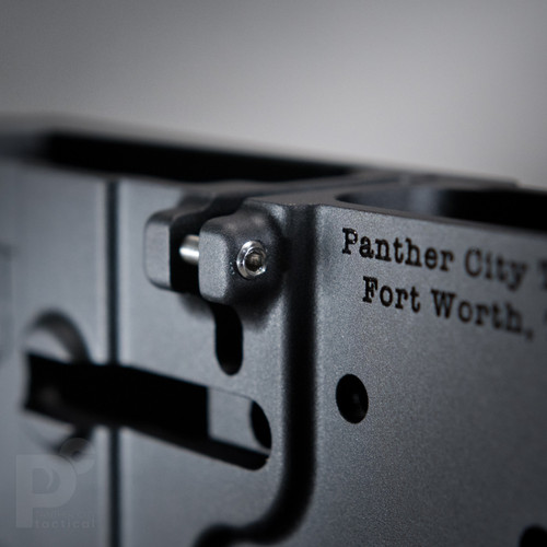 Threaded bolt catch pin.