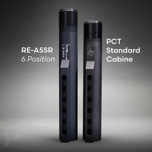VLTOR RE-A5SR 6 Position Buffer Tube vs PCT Carbine Buffer Tube