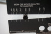 Uncut KBS Tour $-Taper Black PVD 130g X-STIFF 4-PW Iron Shaft Set PULLS .355T