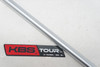 Uncut KBS Tour C-Taper Satin 125 STIFF+ 37.5" Wedge / #9 Iron Shaft PULL .355T