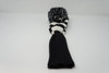 Golf Black/White Sock Miscellaneous Fairway Wood Headcover Head Cover Good *B6