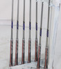 New Level 902 Forged Satin Chrome Iron Set 4-Pw Extra Stiff 78527 Good HB12-3-27