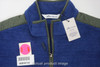 Peter Millar Golf Sherpa Fleece Jacket Mens Medium Atlantic Blue 934A 859714