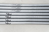 New Mitsubishi C6 Black 70-R 78g Regular 42" 7pc Iron Shaft Set .370 Uncut