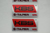 Uncut KBS $-Taper Black PVD 125g STIFF+ 37.5-40" 4-PW Iron Shaft Set PULLS .355