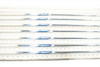 Project X Blue Label Steel 5.0 R 110g 34"-37.5" 7Pc Iron Shaft Set Pulls 2417
