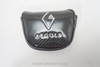 ARGOLF Heel Shafted Small Black Mallet Putter Headcover Good HA14-11-20
