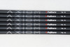 New Fujikura Axiom 75-R 78g Regular MID/SHORT 6pc 5-PW Iron Shaft Set .370 Uncut