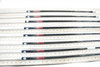 Kbs S-Taper Lite 100 Pure Stiff 33.5"-37.5" 8P Iron Shaft Set Pulls .355 8100