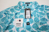 Bad Birdie Golf Bam Bam Polo Mens Size XL White/Aqua 1038B 01258016 New
