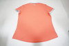 FootJoy Golf Print Trim Shirt Polo Womens Size Medium Peach 857B 01103670 New