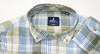 Johnnie-O Classic Button Down Mens Medium Green/White/Yellow 977C 01211627 New
