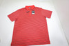 FootJoy Lisle Multi Stripe Atletic Fit Polo Mens Large Red 975B 01259298