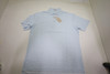 Peter Millar Golf Pattern Polo Mens Size Medium WHITE W/Logo 1050C 01268088 New