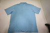 FootJoy Golf Spun Poly Self Collar w/Chest Pocket TF Polo  Mens Size  Large Light Blue Regular 1007C 01253065 New