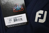 FootJoy Windowpn Lined Wool Sweater Mens Medium Navy/White 936B 01248220